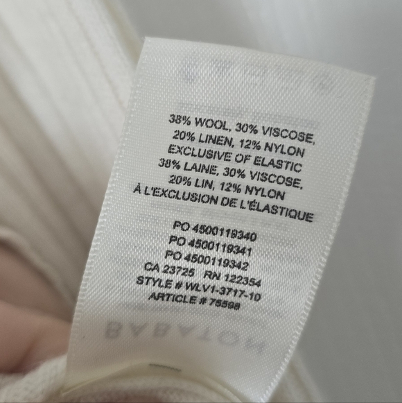 Aritzia Babaton Nathaniel Women's Cropped Sweater - Picture 9 of 11